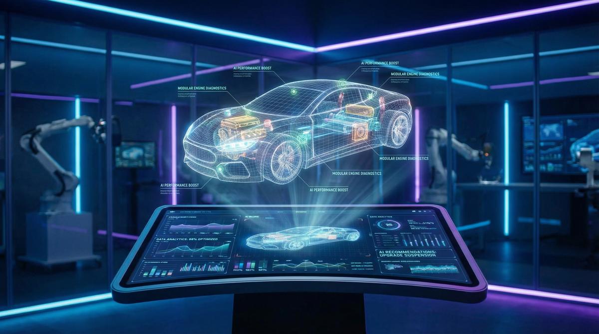 海角AI汽车改装视频技术